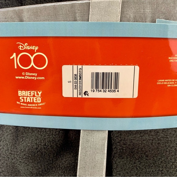 NWT Men’s Small Disney 100 Mickey Mouse Union Suit W/Ears Fleece Winter Pajamas - Picture 8 of 8